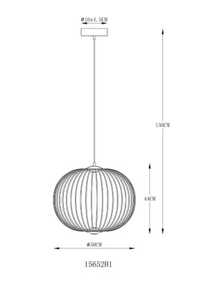 globo-hanglamp-galway-zwart-metaal-ø50cm-led-15652h1-1