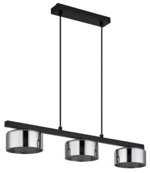 globo-hanglamp-higgins-zwart-glas-groteeettafellamp-led-16055-3hs-1
