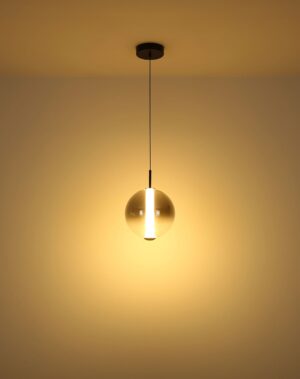 globo-hanglamp-lacy-zwart-glas-ø25cm-led-15798h-1