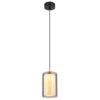 globo-hanglamp-lampigna-zwart-glas-ø18cm-led-15740-1