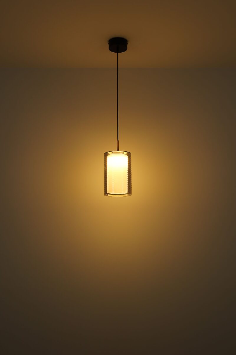 globo-hanglamp-lampigna-zwart-glas-ø18cm-led-15740-1
