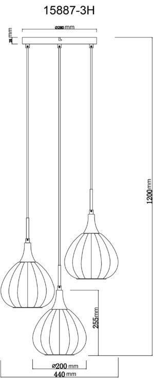globo-hanglamp-olsen-zwart-glas-ø44cm-e27-15887-3h-1