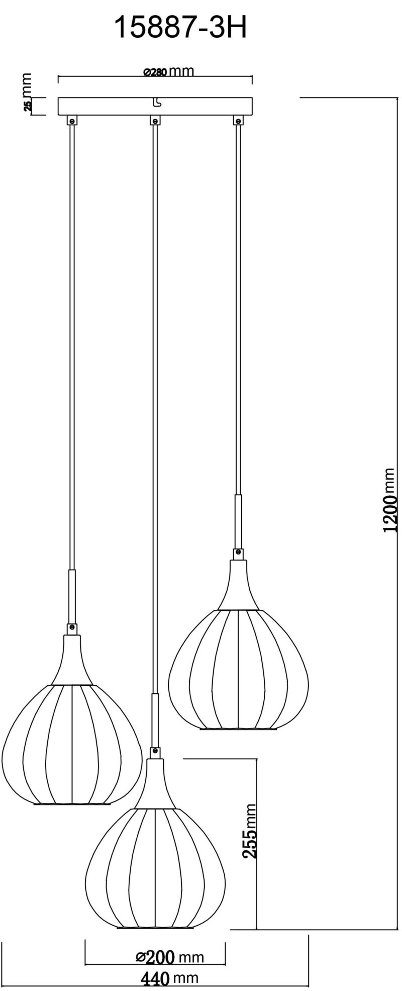 globo-hanglamp-olsen-zwart-glas-ø44cm-e27-15887-3h-1