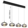 globo-hanglamp-quintara-zwart-glas-groteeettafellamp-led-15744-4h-1