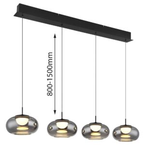 globo-hanglamp-quintara-zwart-glas-groteeettafellamp-led-15744-4h-1