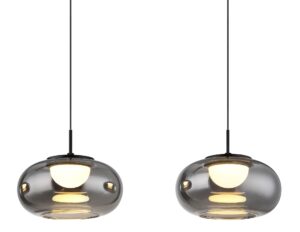 globo-hanglamp-quintara-zwart-glas-groteeettafellamp-led-15744-4h-1