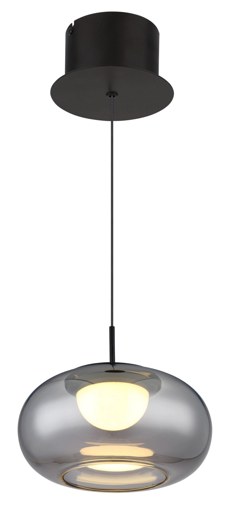 globo-hanglamp-quintara-zwart-glas-ø20cm-led-15744h-1