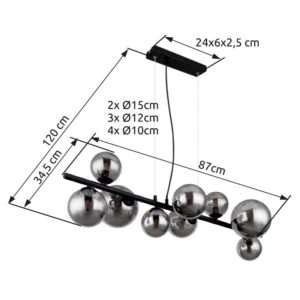 globo-hanglamp-riha-zwart-glas-groteeettafellamp-g9-56133-9h-1
