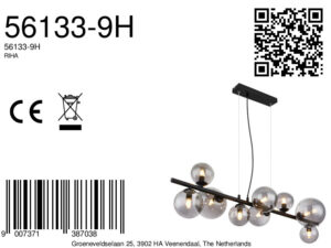 globo-hanglamp-riha-zwart-glas-groteeettafellamp-g9-56133-9h-1