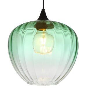 globo-hanglamp-sander-groen-glas-ø29cm-e27-15748h1g-1