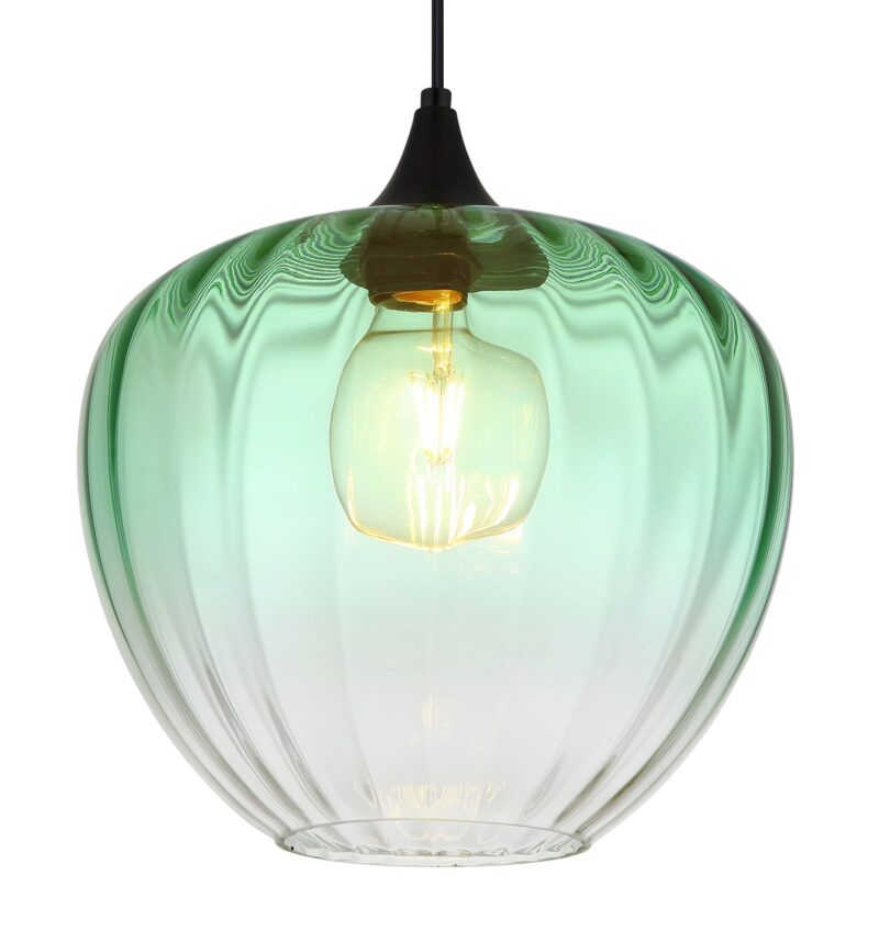 globo-hanglamp-sander-groen-glas-ø29cm-e27-15748h1g-1