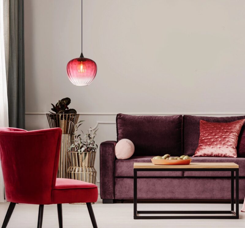 globo-hanglamp-sander-rood-glas-ø29cm-e27-15748h1r-1