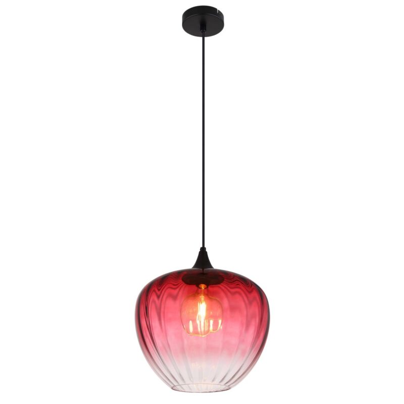 globo-hanglamp-sander-rood-glas-ø29cm-e27-15748h1r-1