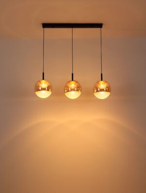 globo-hanglamp-severin-amberkleurig-glas-groteeettafellamp-led-16057-3h-1