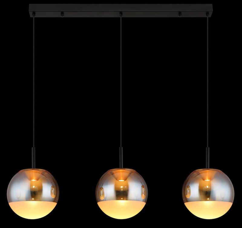 globo-hanglamp-severin-amberkleurig-glas-groteeettafellamp-led-16057-3h-1