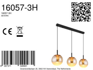 globo-hanglamp-severin-amberkleurig-glas-groteeettafellamp-led-16057-3h-1