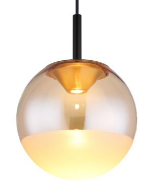 globo-hanglamp-severin-amberkleurig-glas-ø25cm-led-16057h-1