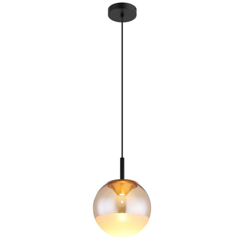 globo-hanglamp-severin-amberkleurig-glas-ø25cm-led-16057h-1