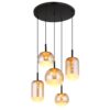 globo-hanglamp-severin-amberkleurig-glas-ø71cm-led-16057-5h-1