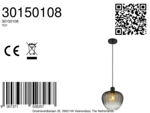 globo-hanglamp-toy-zwart-glas-ø29cm-e27-30150108-1