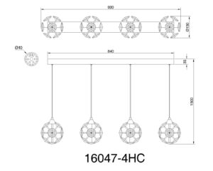 globo-hanglamp-virina-chroom-glas-groteeettafellamp-led-16047-4hc-1