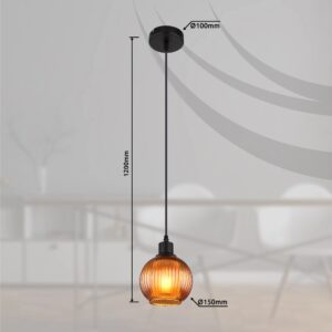 globo-hanglamp-zumba-rood-glas-ø15cm-e27-15638b-1