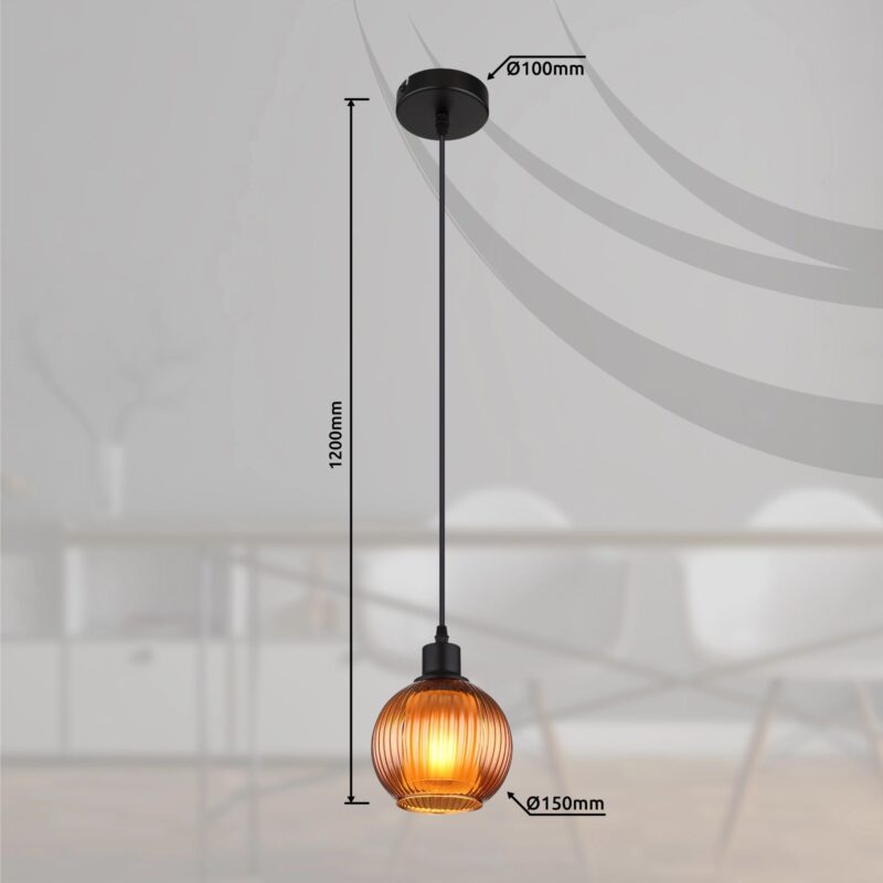 globo-hanglamp-zumba-rood-glas-ø15cm-e27-15638b-1