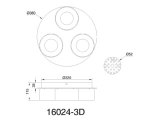 globo-plafonniere-belinda-zwart-glas-ø38cm-led-16024-3d-1