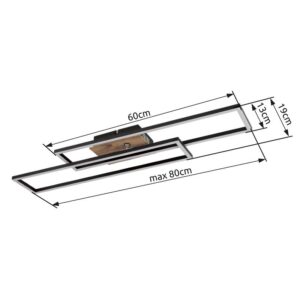 globo-plafonniere-dakari-zwart-metaal-led-67208-30-1