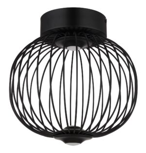 globo-plafonniere-galway-zwart-metaal-ø30cm-led-15652d-1