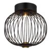 globo-plafonniere-galway-zwart-metaal-ø30cm-led-15652d-1