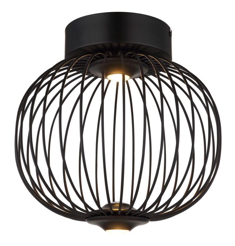 globo-plafonniere-galway-zwart-metaal-ø30cm-led-15652d-1