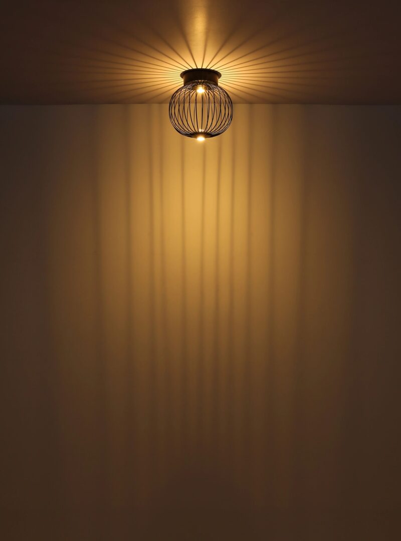 globo-plafonniere-galway-zwart-metaal-ø30cm-led-15652d-1