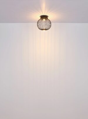 globo-plafonniere-galway-zwart-metaal-ø30cm-led-15652d-1