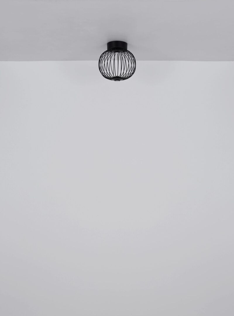 globo-plafonniere-galway-zwart-metaal-ø30cm-led-15652d-1