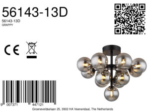 globo-plafonniere-grappy-zwart-glas-ø56cm-g9-56143-13d-1