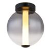 globo-plafonniere-lacy-zwart-glas-ø25cm-led-15798d-1