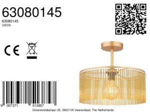 globo-plafonniere-leeds-goud-glas-ø35cm-e27-63080145-1