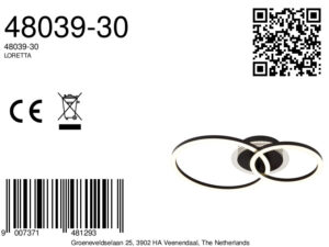 globo-plafonniere-loretta-zwart-metaal-led-48039-30-1