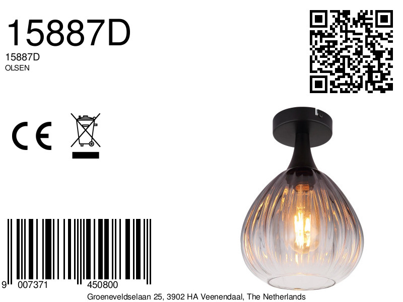 globo-plafonniere-olsen-zwart-glas-ø20cm-e27-15887d-1