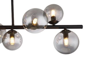 globo-plafonniere-riha-zwart-glas-kleurglas-lamp-g9-56133-9d-1