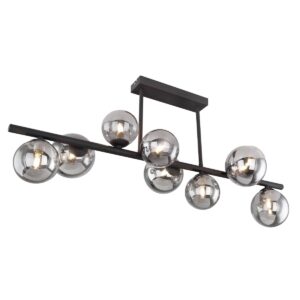 globo-plafonniere-riha-zwart-glas-kleurglas-lamp-g9-56133-9d-1