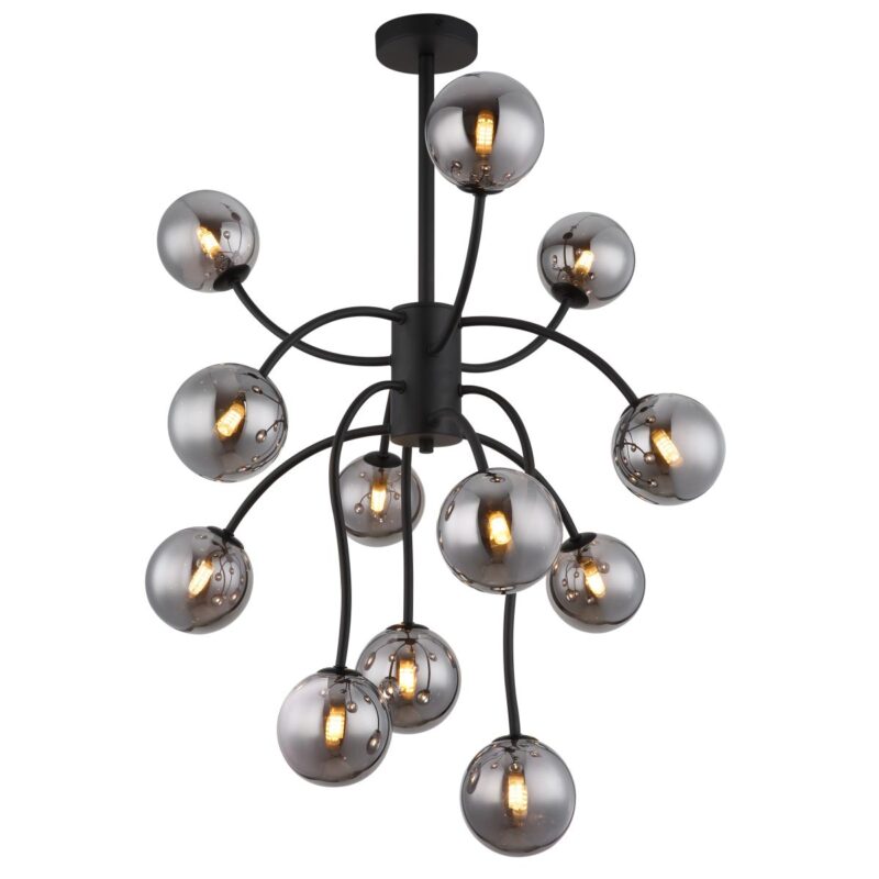 globo-plafonniere-riha-zwart-glas-ø62cm-g9-56133-12d-1