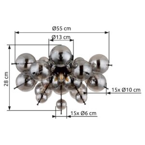 globo-plafonniere-udo-zwart-glas-ø55cm-e14-15633ds-1