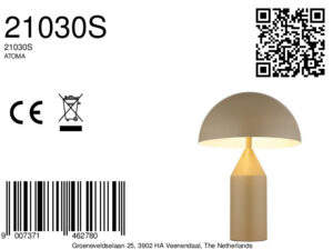 globo-tafellamp-atoma-beige-metaal-ø28cm-e27-21030s-1