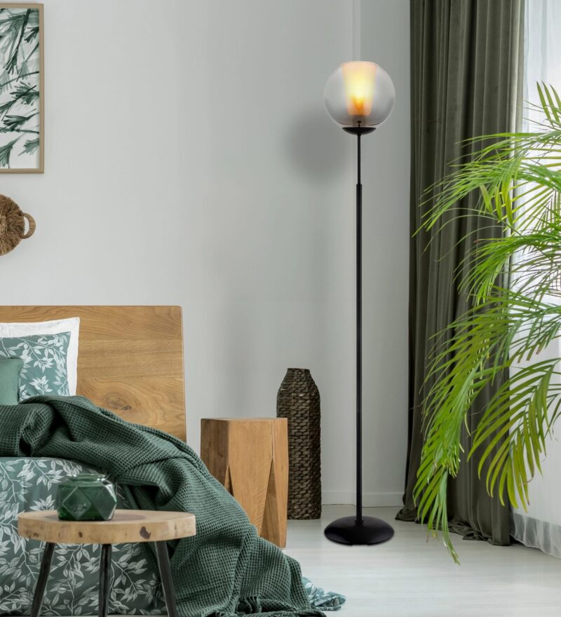 globo-tafellamp-barry-zwart-glas-ø25cm-e27-15749s-1