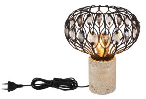 globo-tafellamp-dorthy-crème-steen-ø25cm-e27-15778t-1