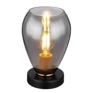 globo-tafellamp-fanni-zwart-glas-ø15cm-e27-15563t-1