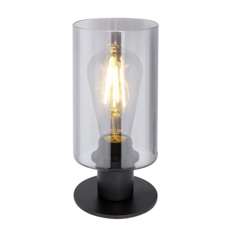 globo-tafellamp-hadera-zwart-glas-ø10cm-e27-15465t-1