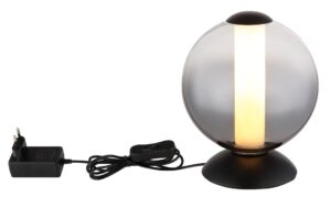 globo-tafellamp-lacy-zwart-glas-ø18cm-led-15798t-1